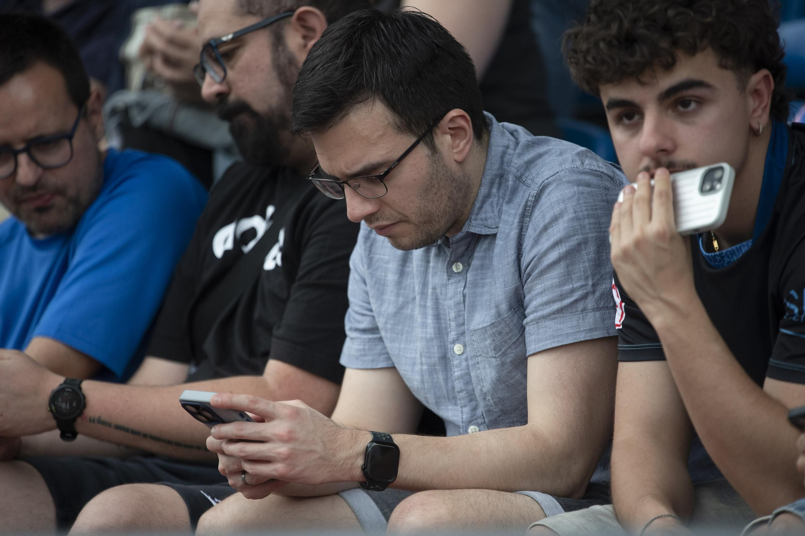 Galería | La tristeza invade O Couto con el descenso del Ourense CF