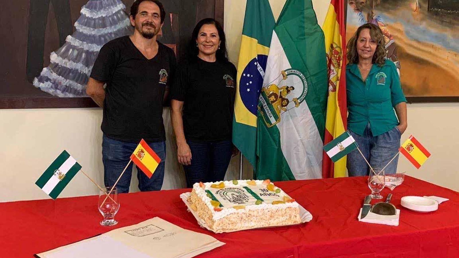 Aurelio Baggio, Blanca Hernando y María del Carmen Pastor