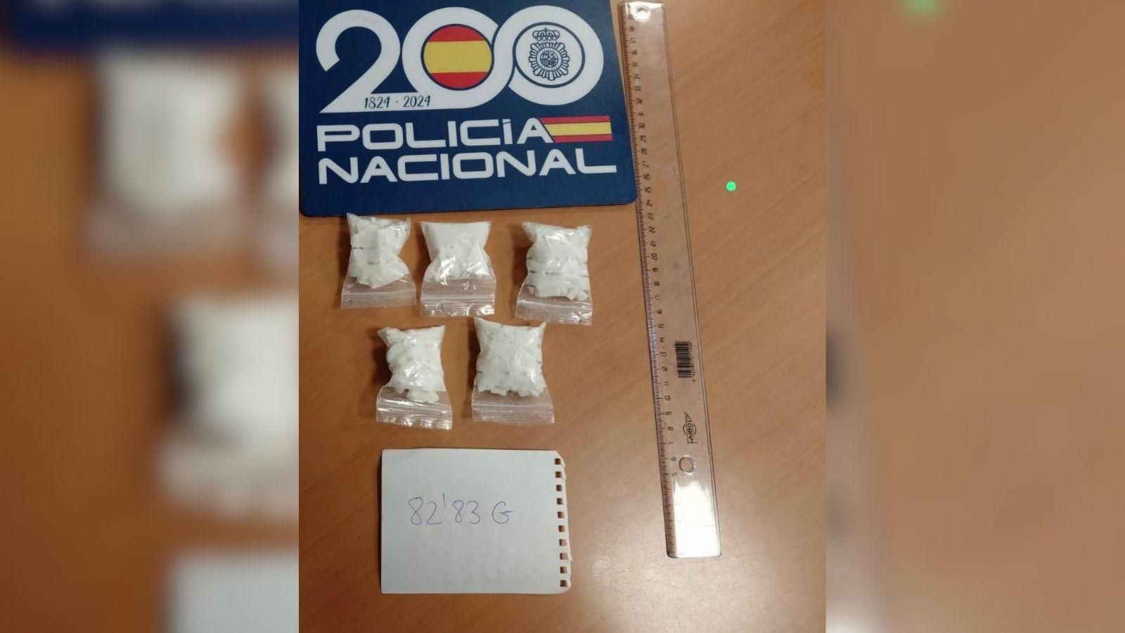La cocaína incautada el día 30.