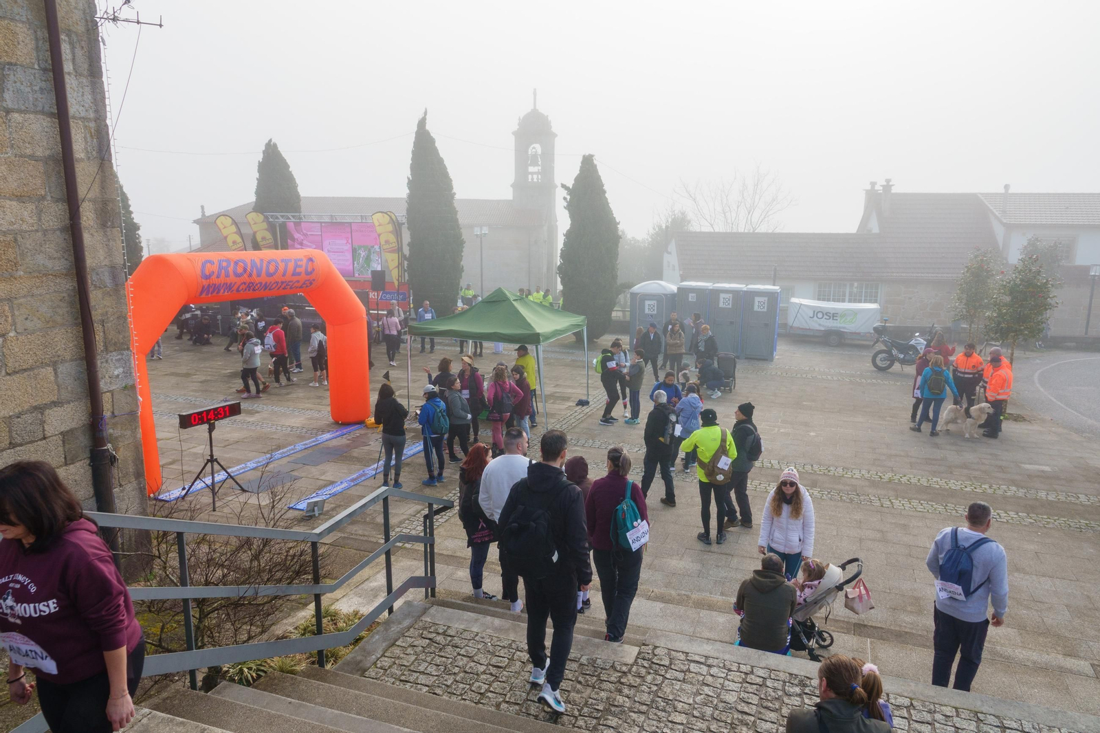 Galería | La carrera contra el cáncer 2026 de Mos reúne a casi 300 atletas