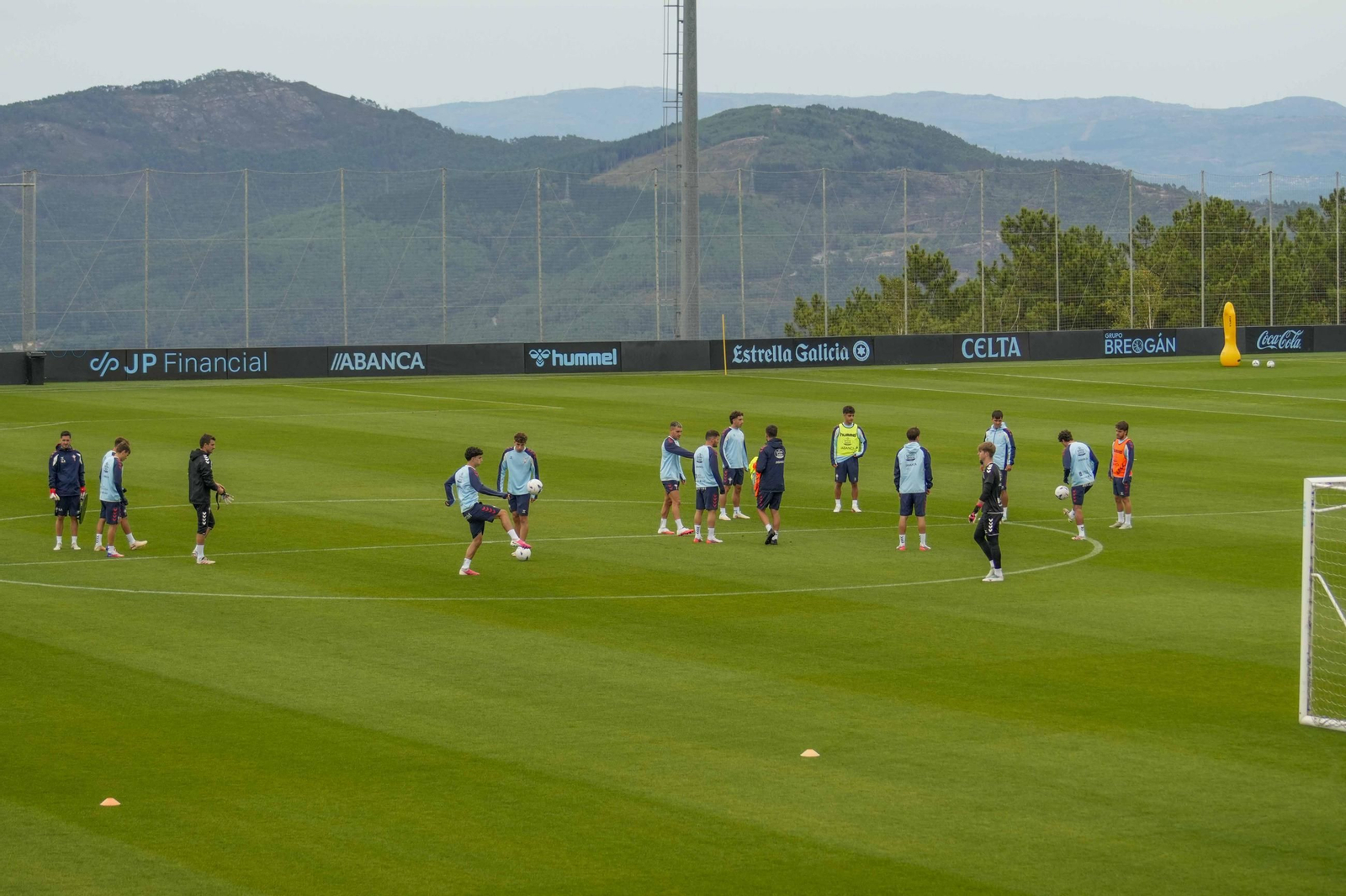 Galería | El Celta prepara su duelo ante Osasuna con Driouech ya incorporado