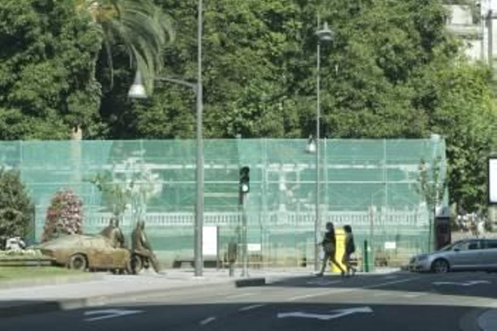 El Concello de Ourense licitó este año las obras de reforma del parque de San Lázaro, en la imagen (Foto: MIGUEL ÁNGEL)