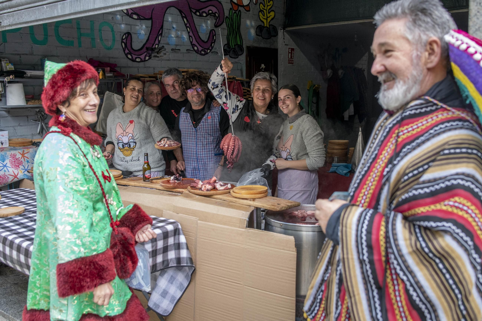 Galería | El sol hace acto de presencia en la mañana de sábado de Entroido de Xinzo de Limia