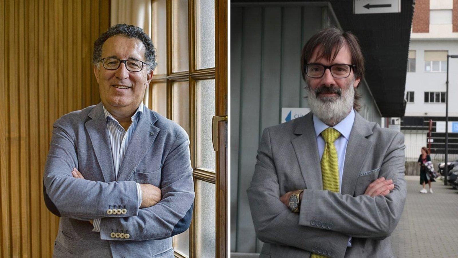 Antonio Piña y Leonardo Álvarez