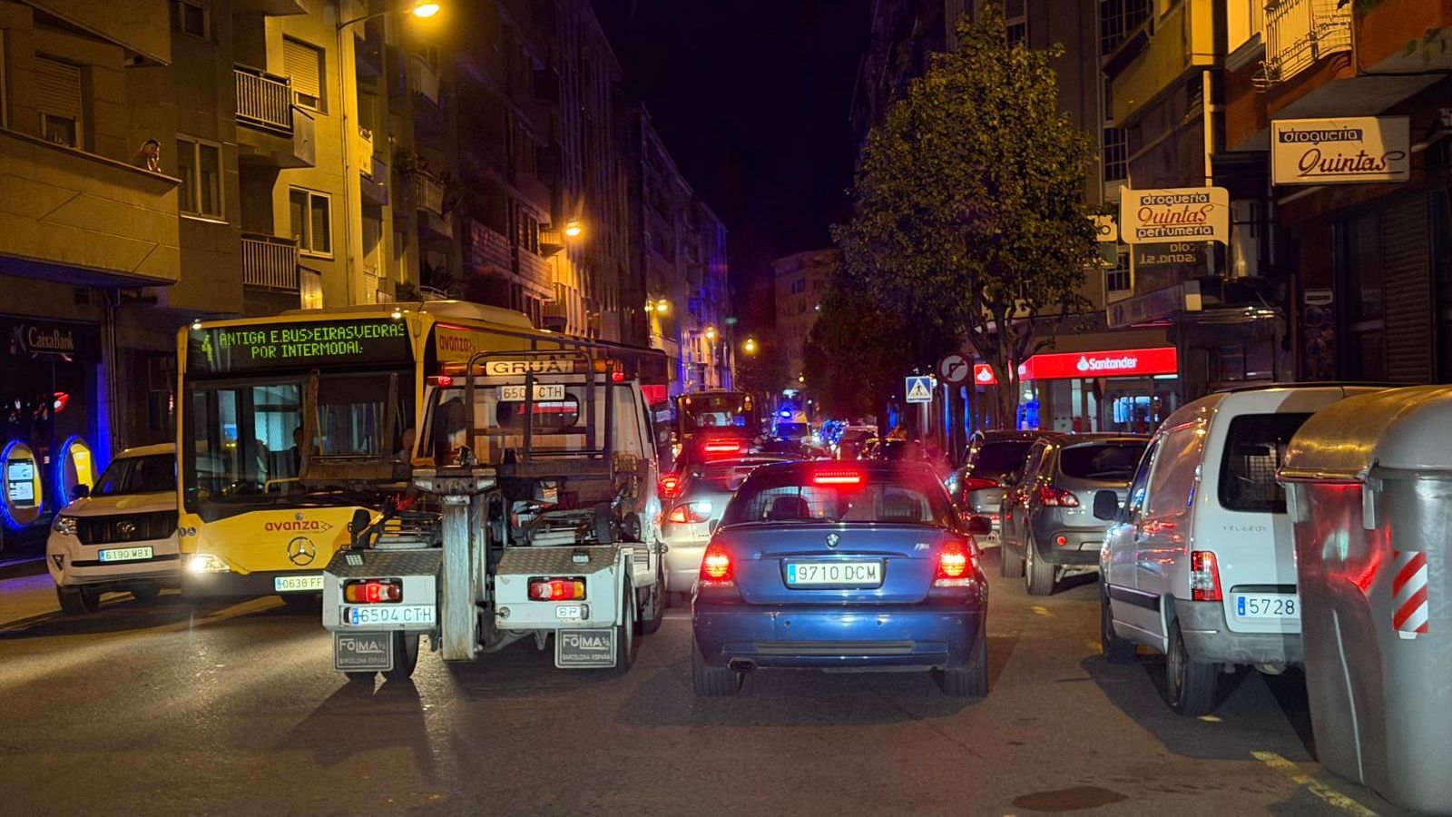 Lugar del atropello en la avenida de Zamora.