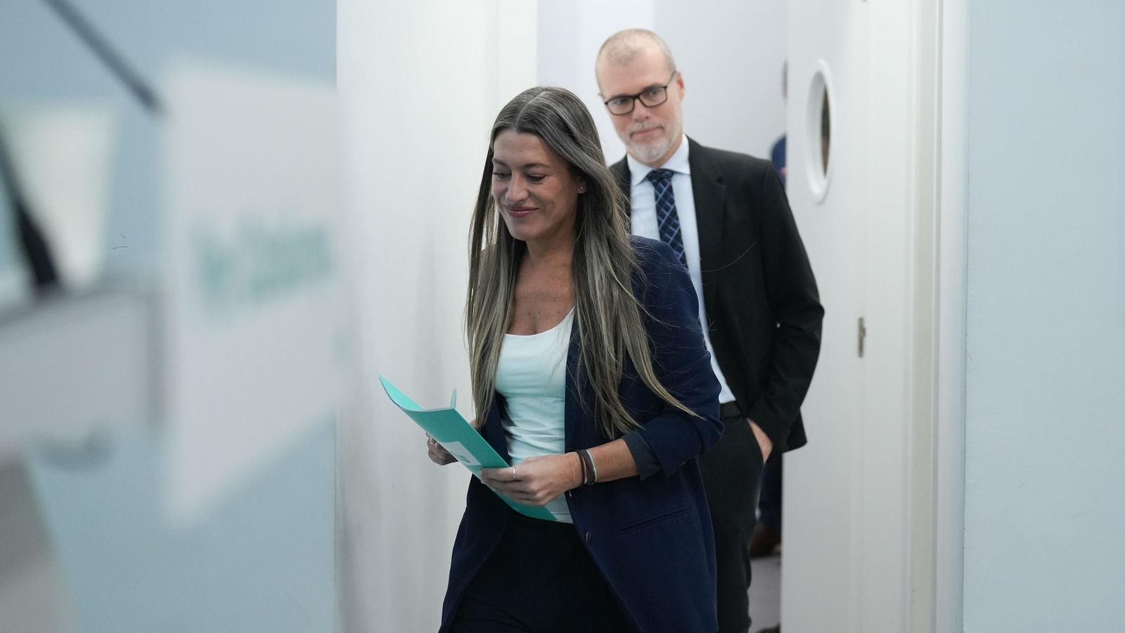 La portavoz de Junts en el Congreso, Miriam Nogueras