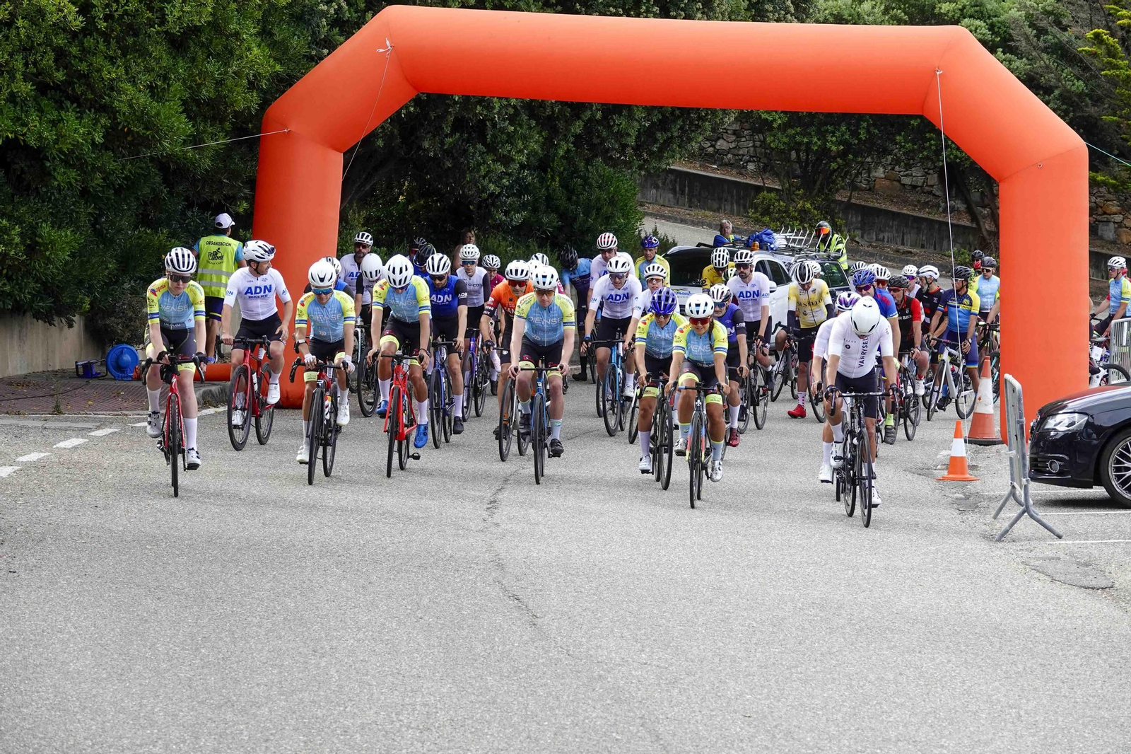 Galería | El ciclismo se da cita en Baixo Miño con el Desafío Talaso Atlántico