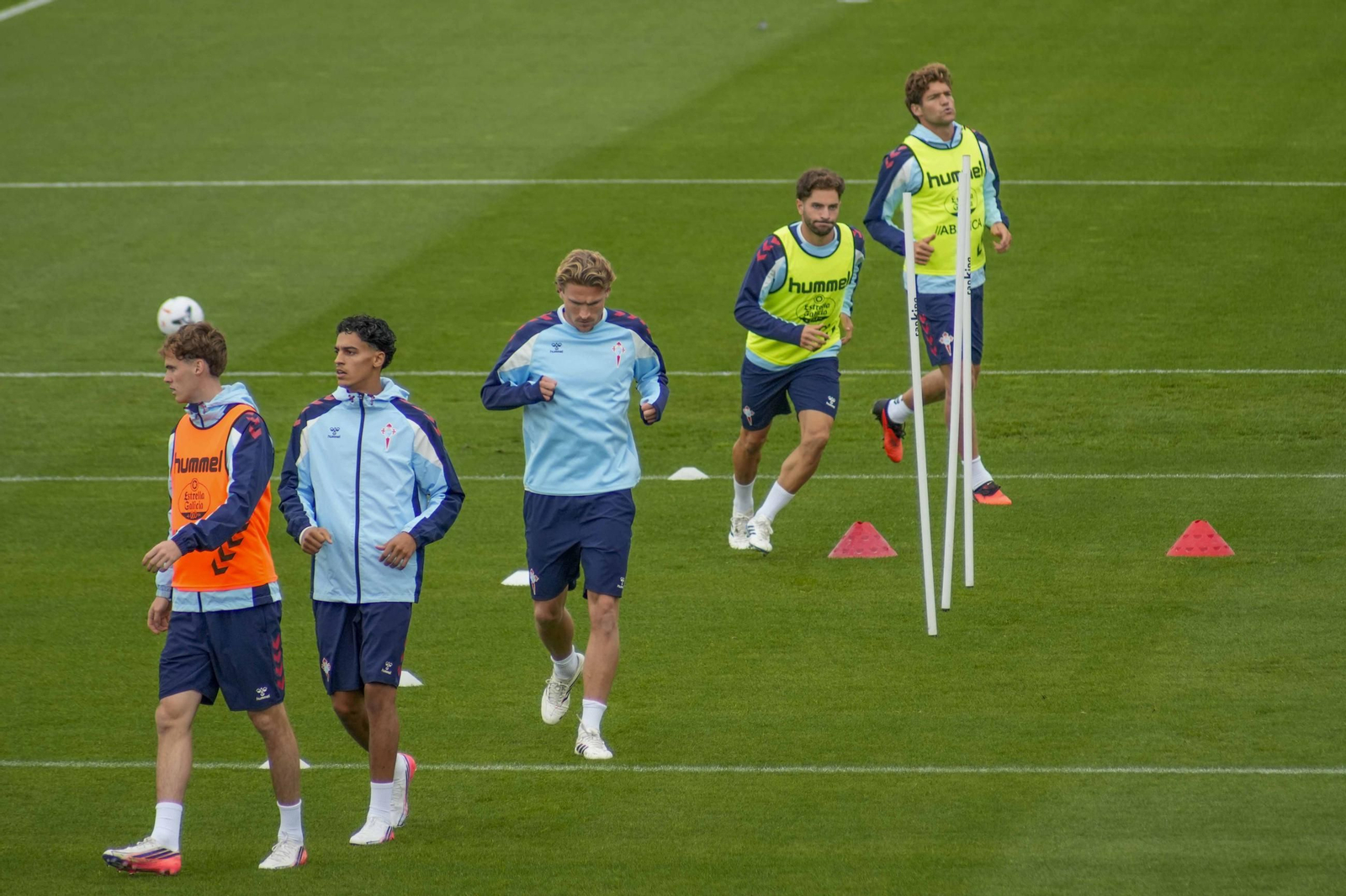 Galería | El Celta prepara su duelo ante Osasuna con Driouech ya incorporado