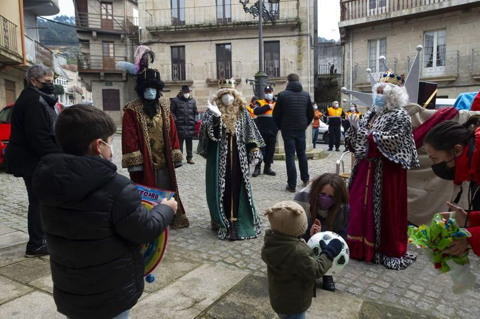 Los Reyes Magos en Cortegada // FOTOS: MARTIÑO PINAL.