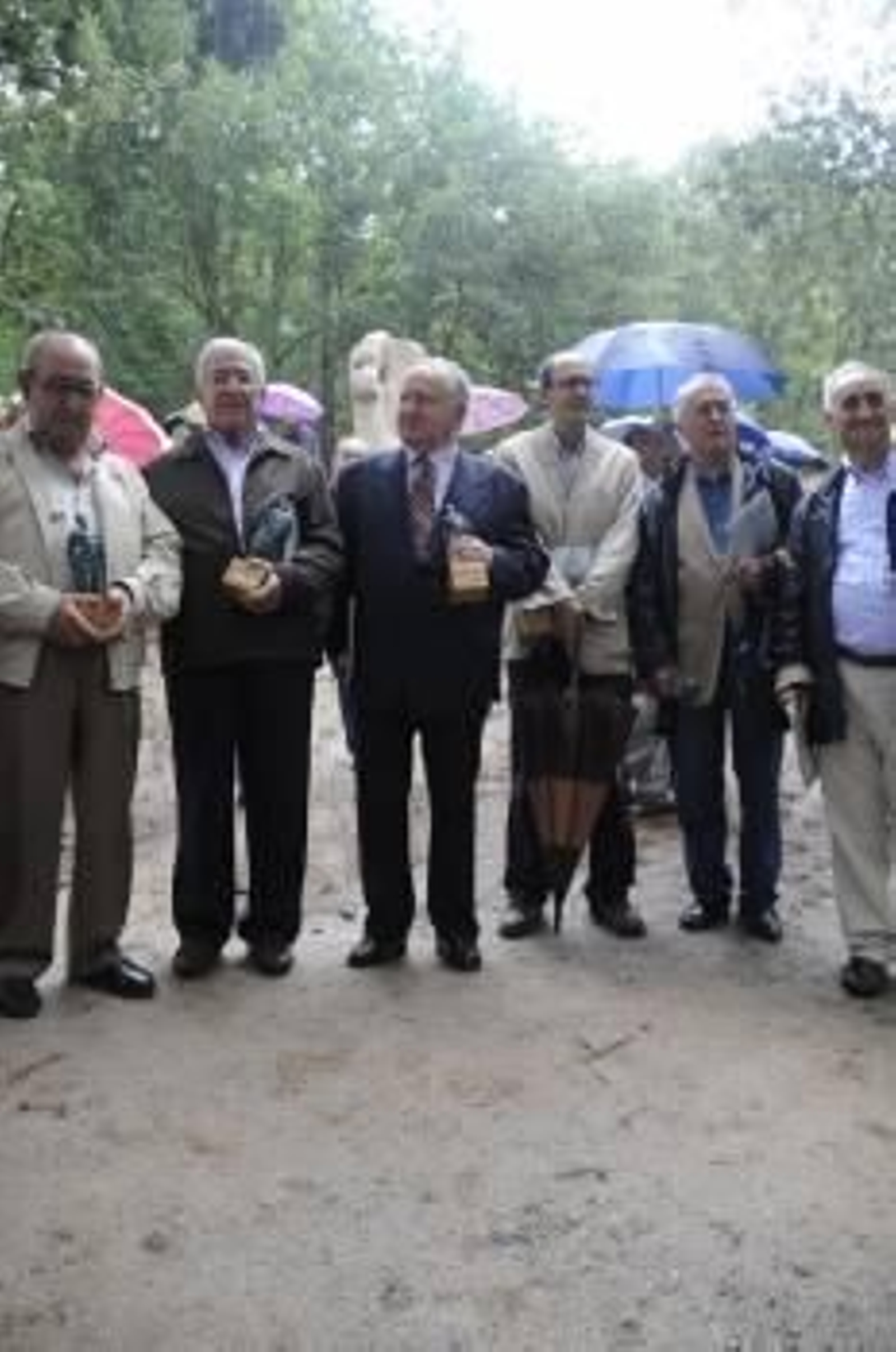 Marnotes, Gil, Montero, García, Jorreto e Muleiro (Foto: MARTIÑO PINAL)