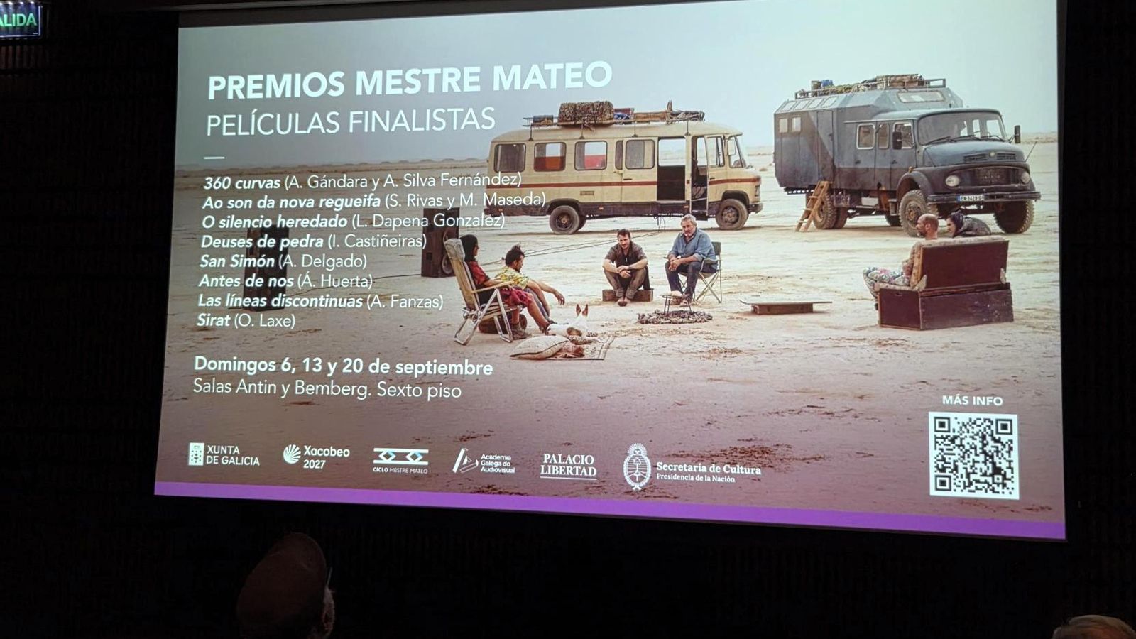 Proyección de los Premios Mestre Mateo