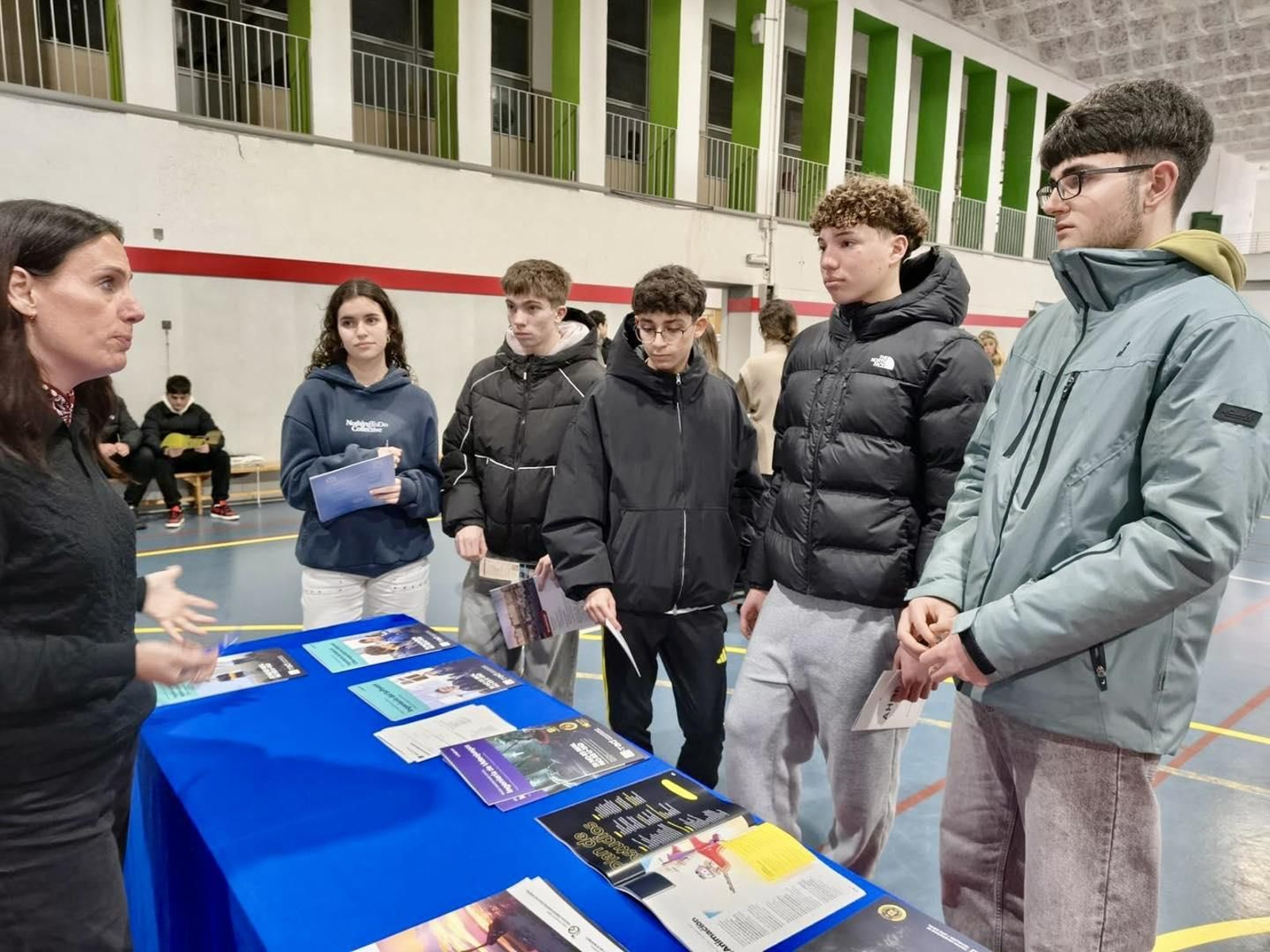 Feria universitaria en Salesianos