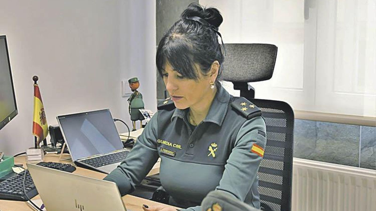 María Isabel García, capitana del SEPRONA en Zamora.