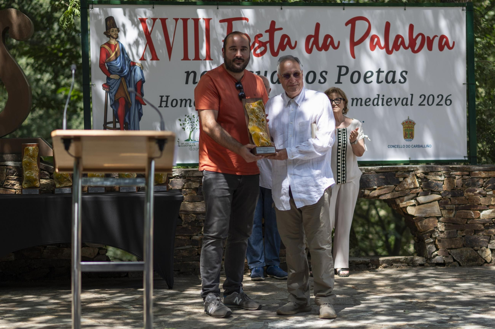 Galería | A Festa da Palabra recoñece a Arturo Lezcano pola súa traxectoria na Galicia exterior