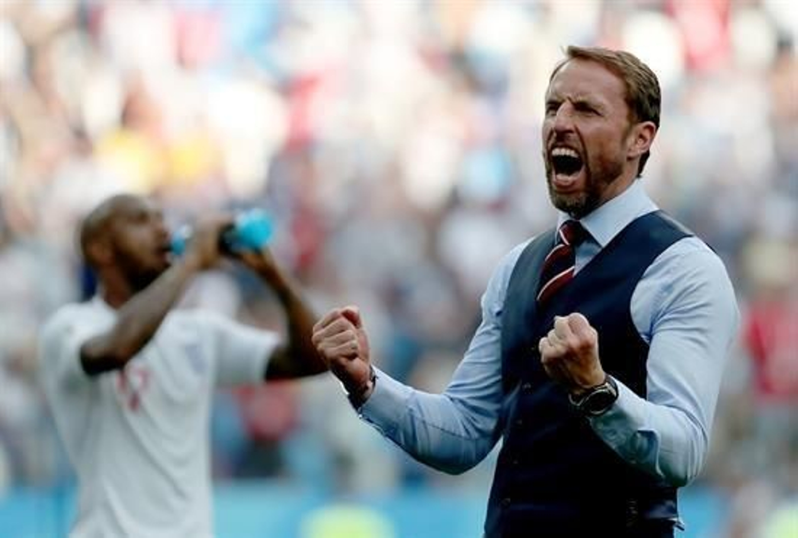 El entrenador inglés, Gareth Southgate.