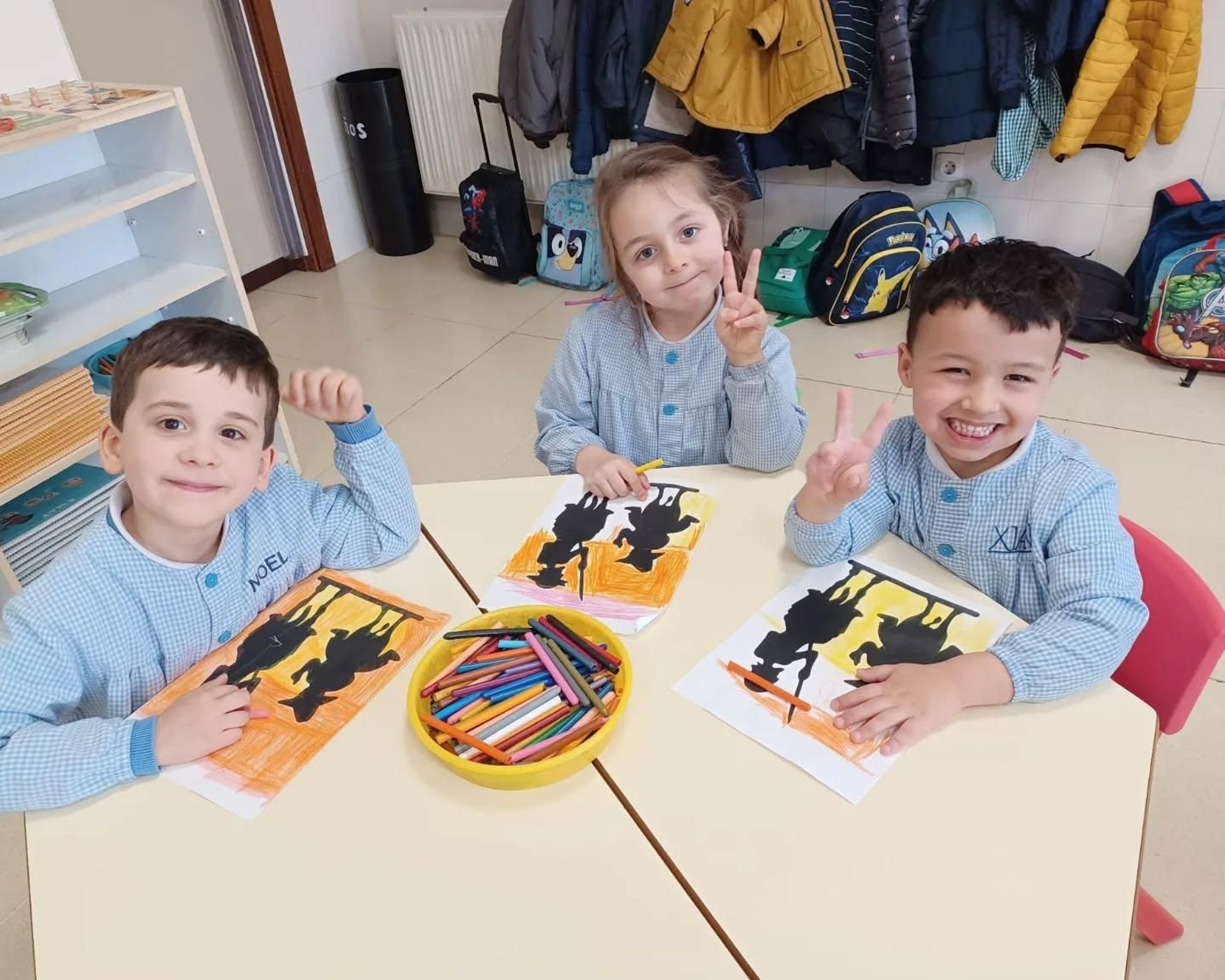 O Día do Libro no colexio La Purísima