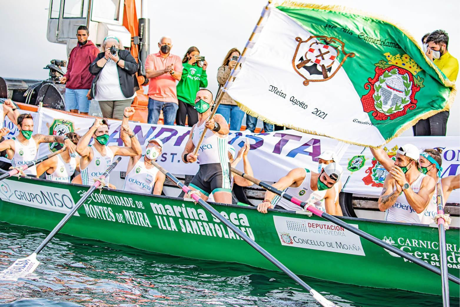 Samertolameu se proclamó campeón de Liga con una victoria en la Bandeira de casa, en la que volvió a superar a Bueu en su mano a mano.

LGT