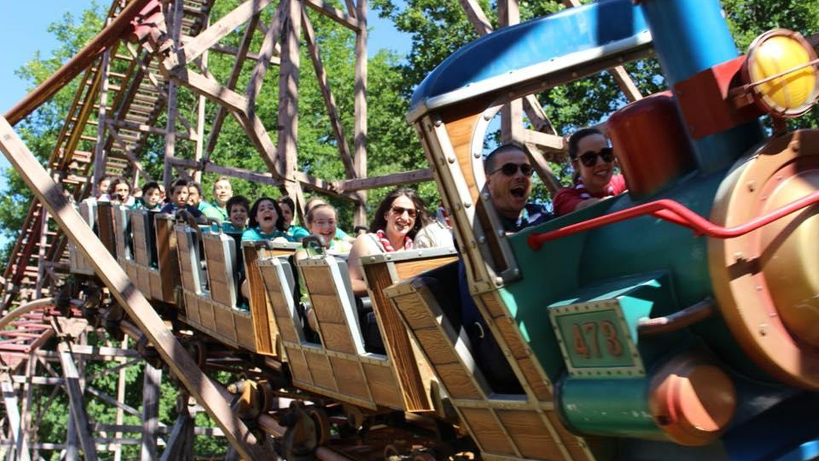 Una de las atracciones de Magikland.