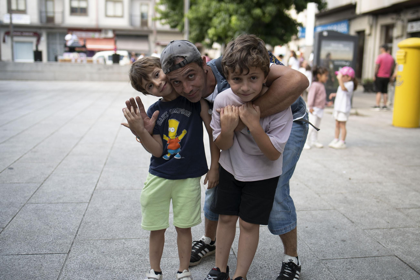 Galería | La fiesta de colores en Xinzo en imágenes