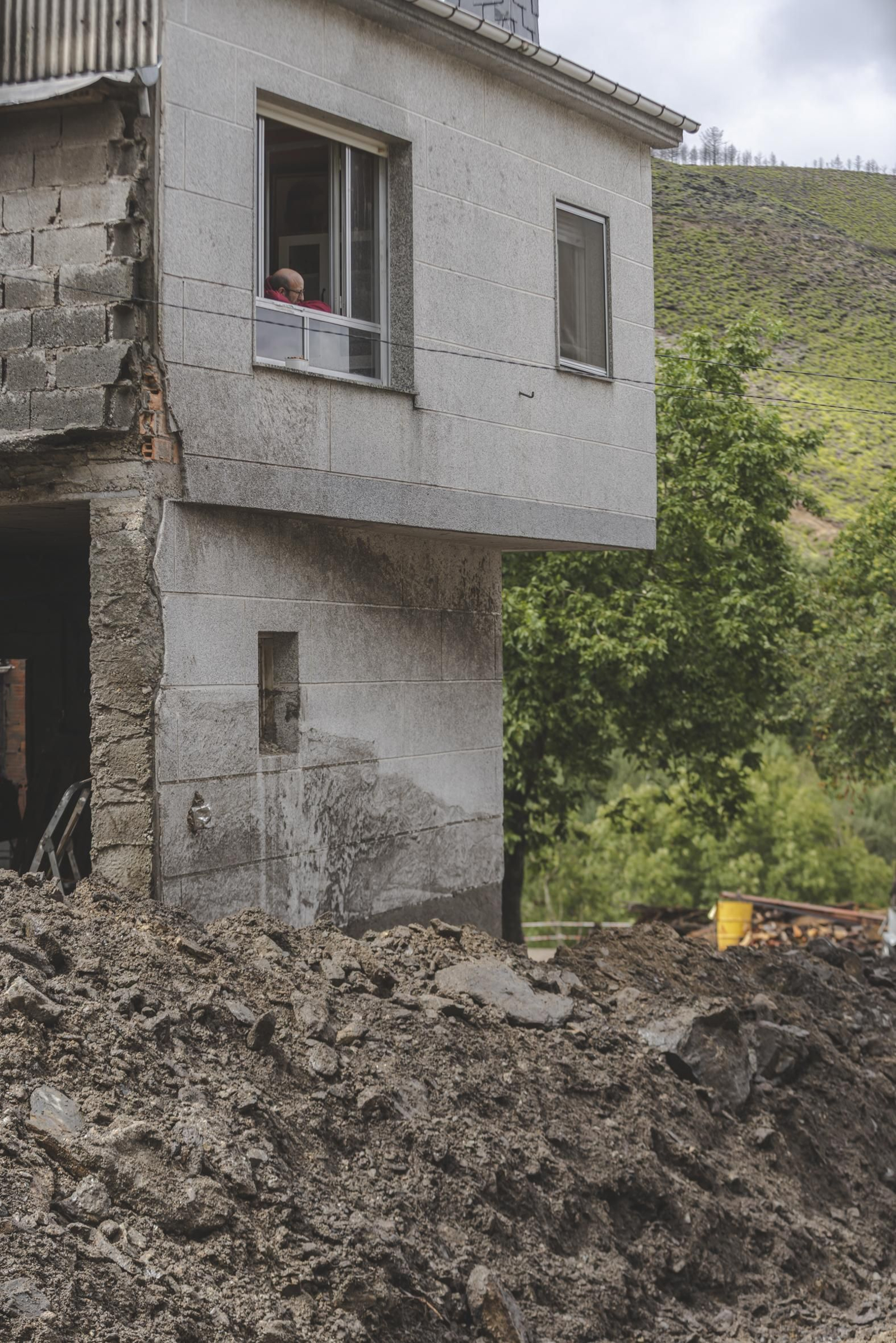 Galería | Viana do Bolo vuelve revivir las riadas de junio tras las intensas lluvias