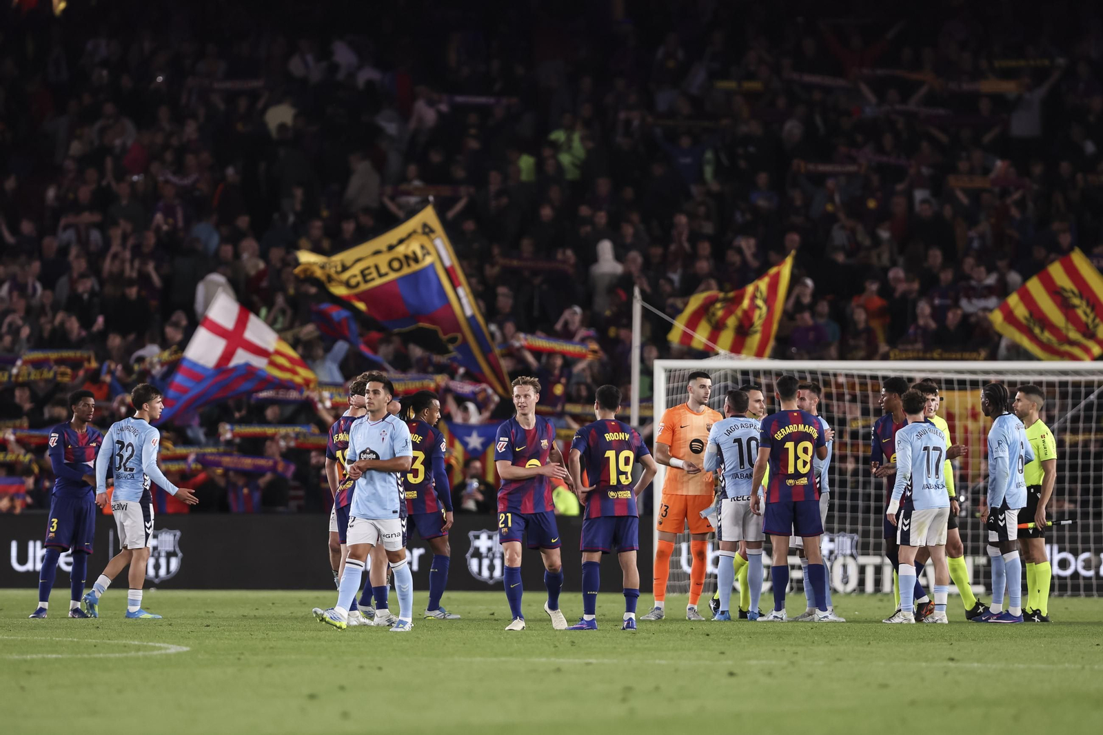 Galería | El partido entre Barcelona y Celta, en imágenes