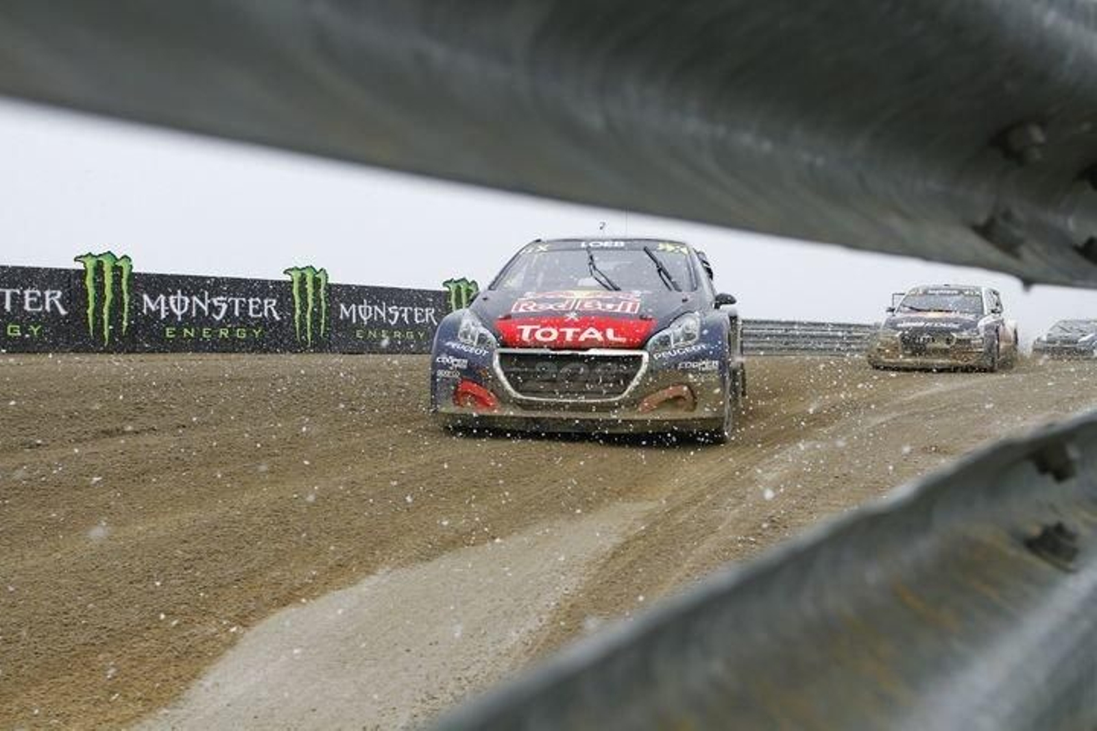 Sebastien Loeb, durante el pasado Rallycross de Montalegre.