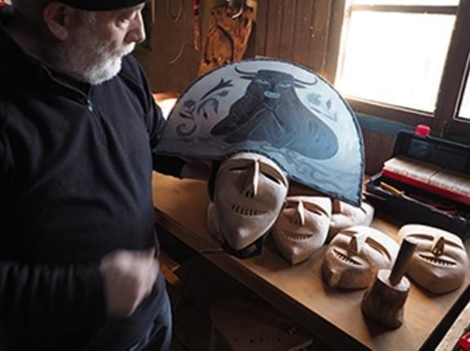 Una de las instantáneas del Entroido recogida en el blog de Candice Moise