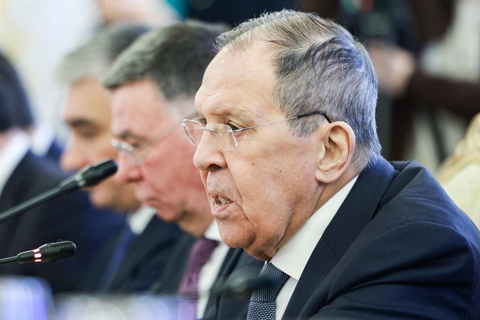 El ministro de Exteriores de Rusia, Sergei Lavrov