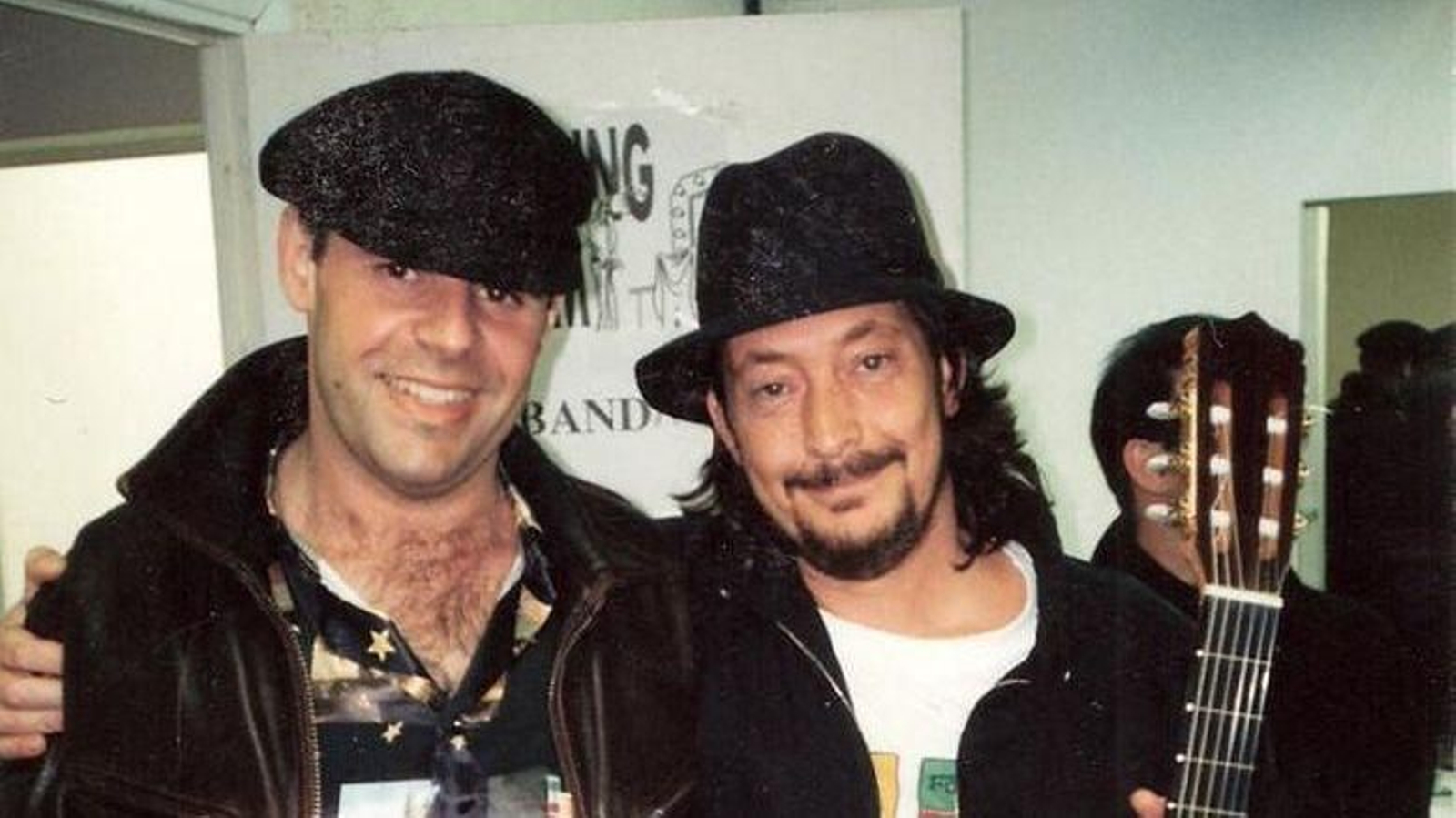 Chris Rea, con Javier Vargas.