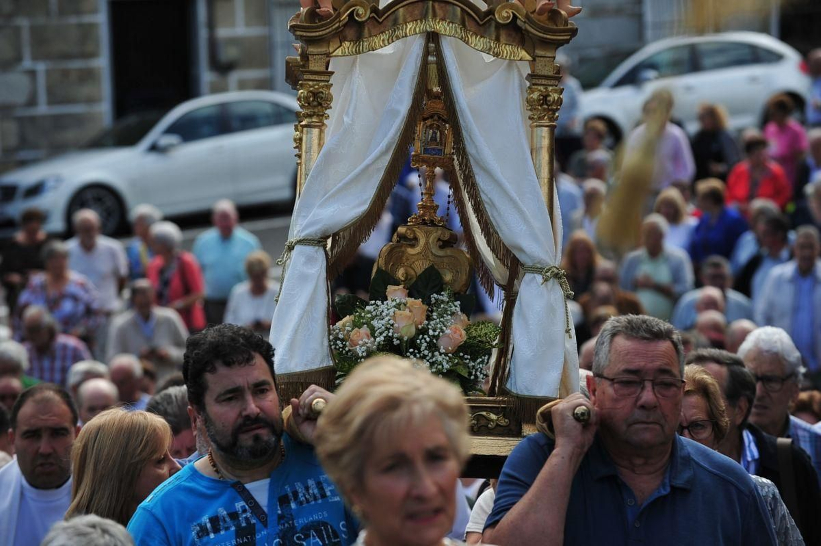 Fiestas en honor de la Virxe do Cristal en Vilanova dos Infantes