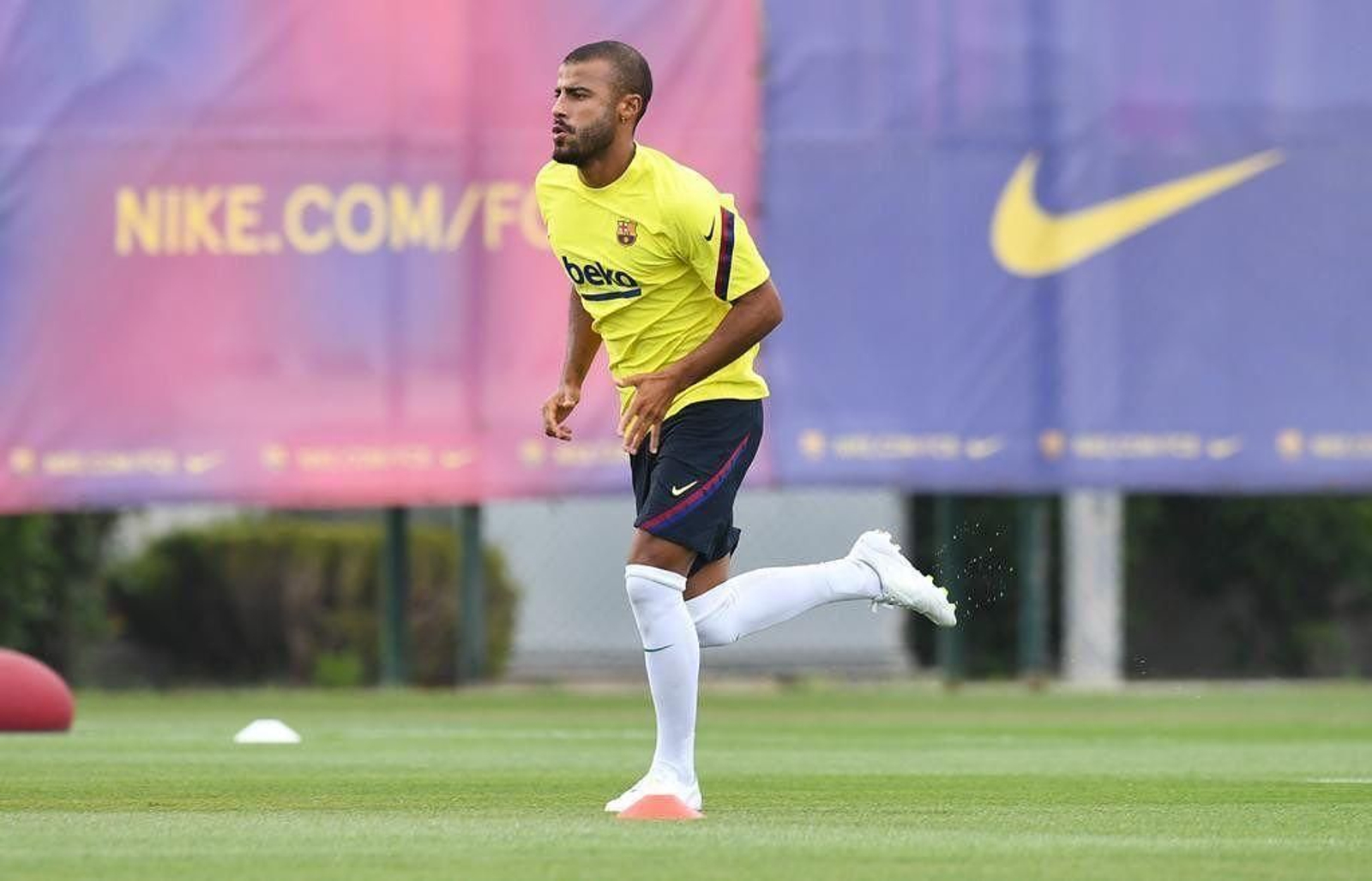 Rafinha está trabajando con los descartados del Barcelona.