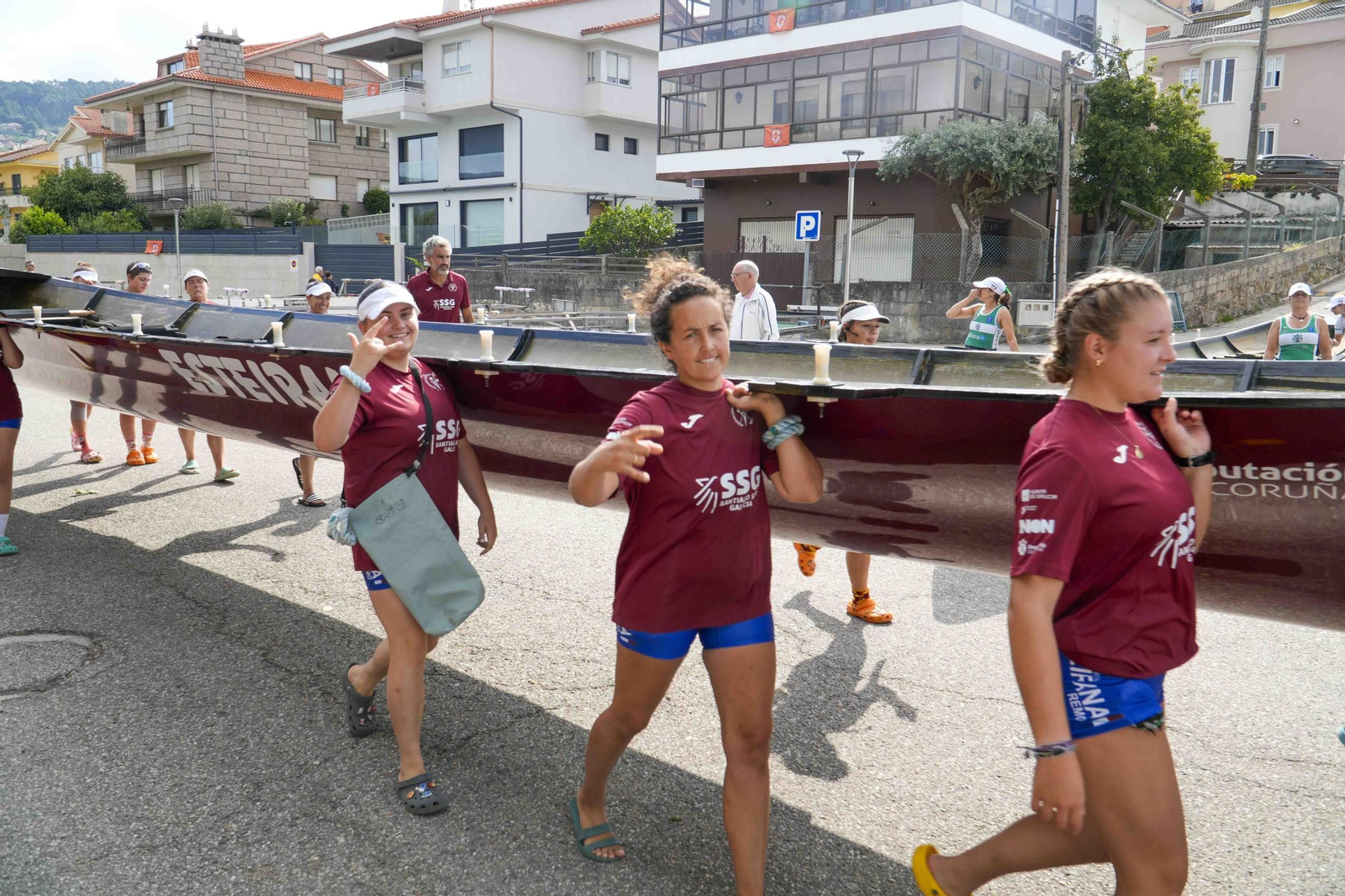 Galería | Las traineras se dan cita en el paseo de Cardona