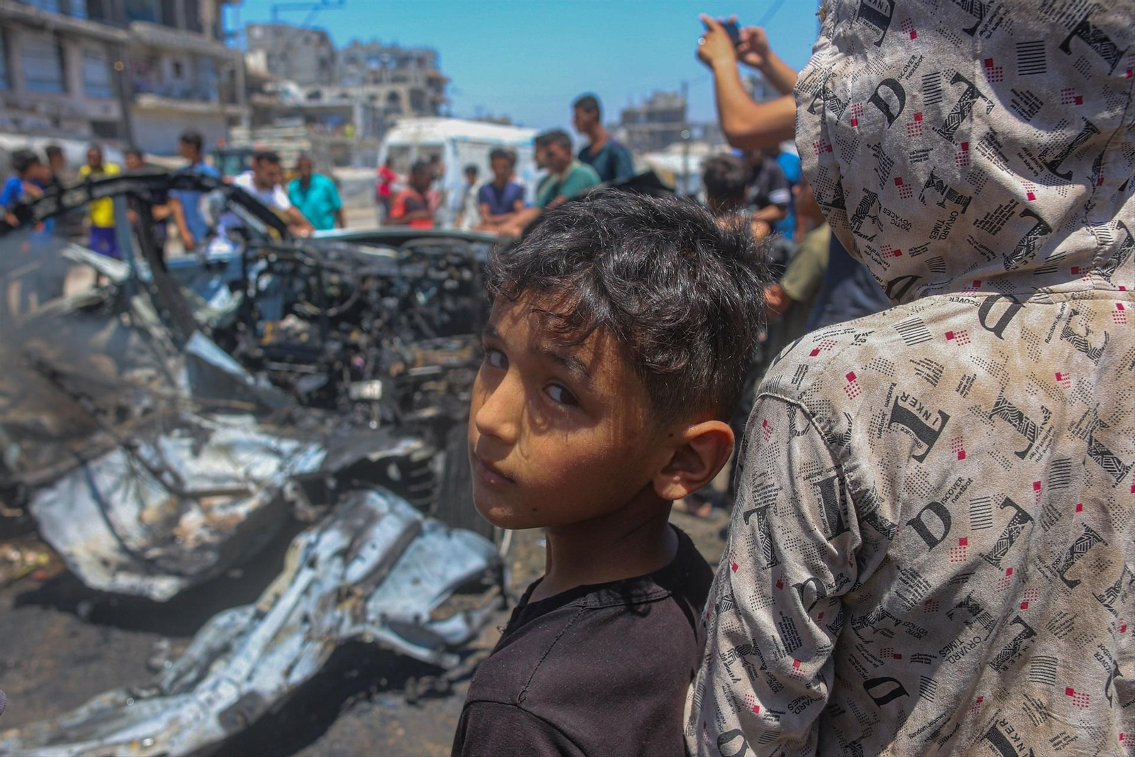 Imagen de ataques de Israel sobre Palestina