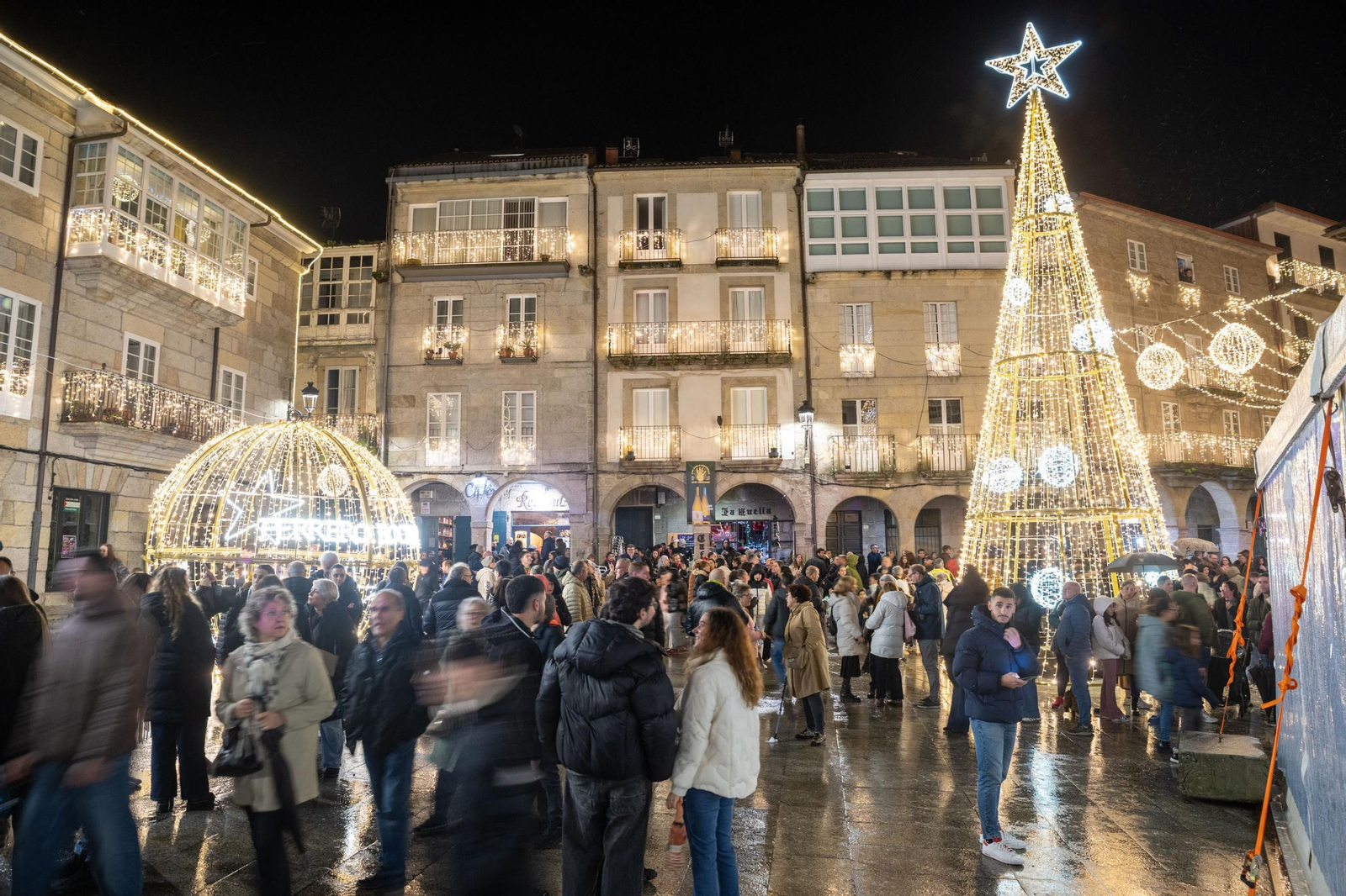 Galería | Ribadavia disfruta del encendido de la Navidad