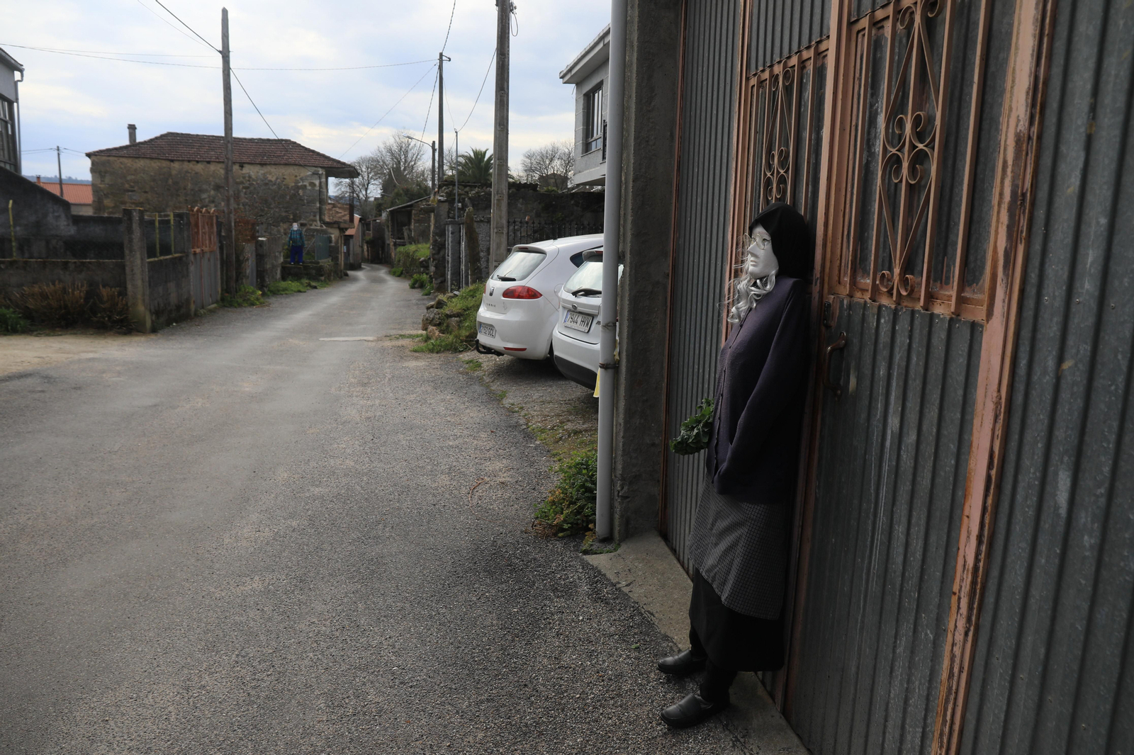Caza del oso en Sande, Cartelle. José Paz