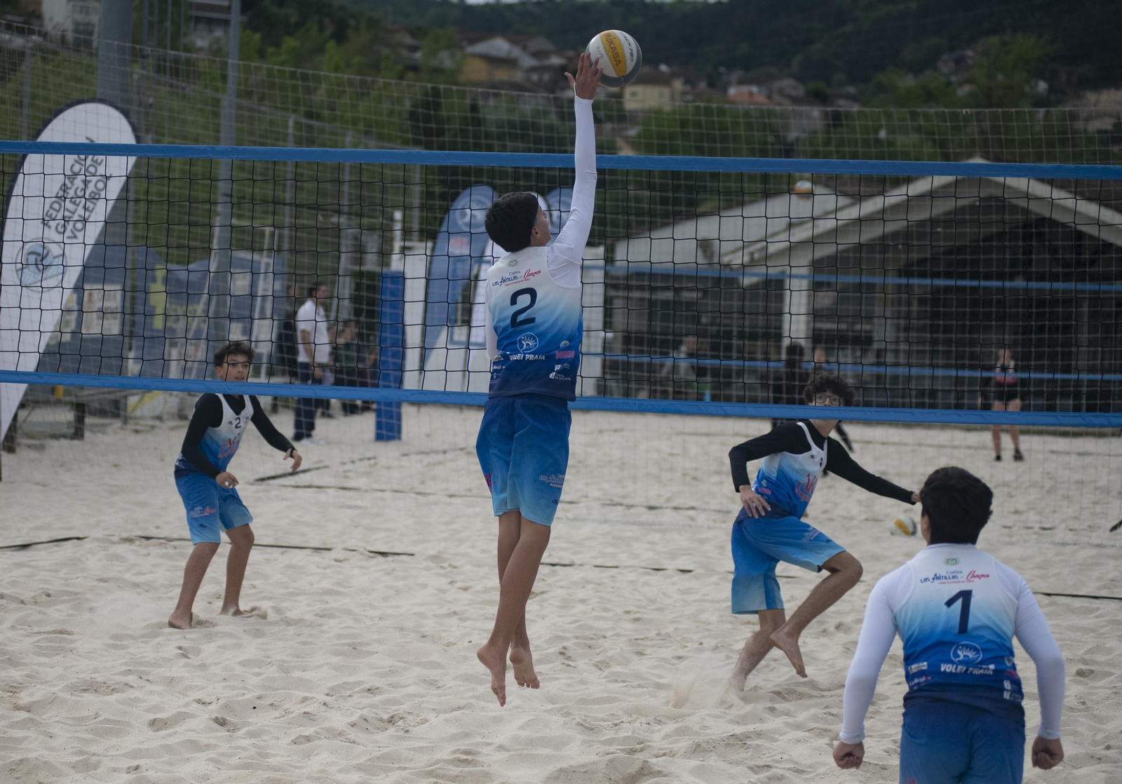 Galería | El Campeonato Gallego cadete de voley playa conquista Oira