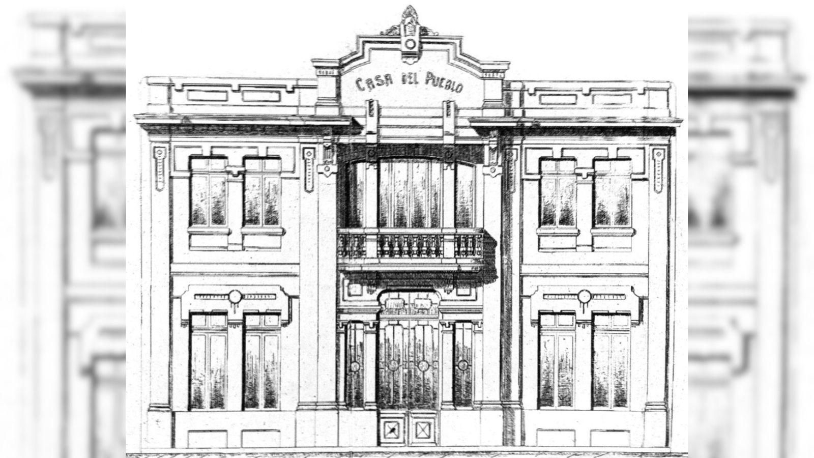 Casa del pueblo de Ourense.