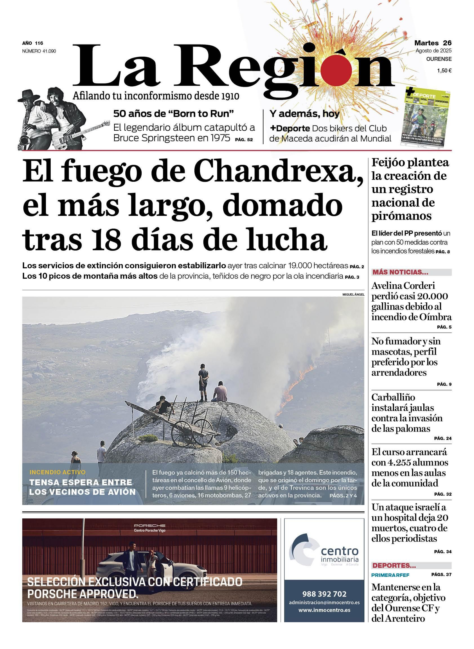 La portada de hoy