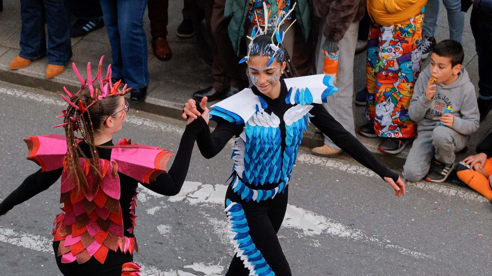 Galería | Desfile de disfraces en el Entroido de Redondela 2025