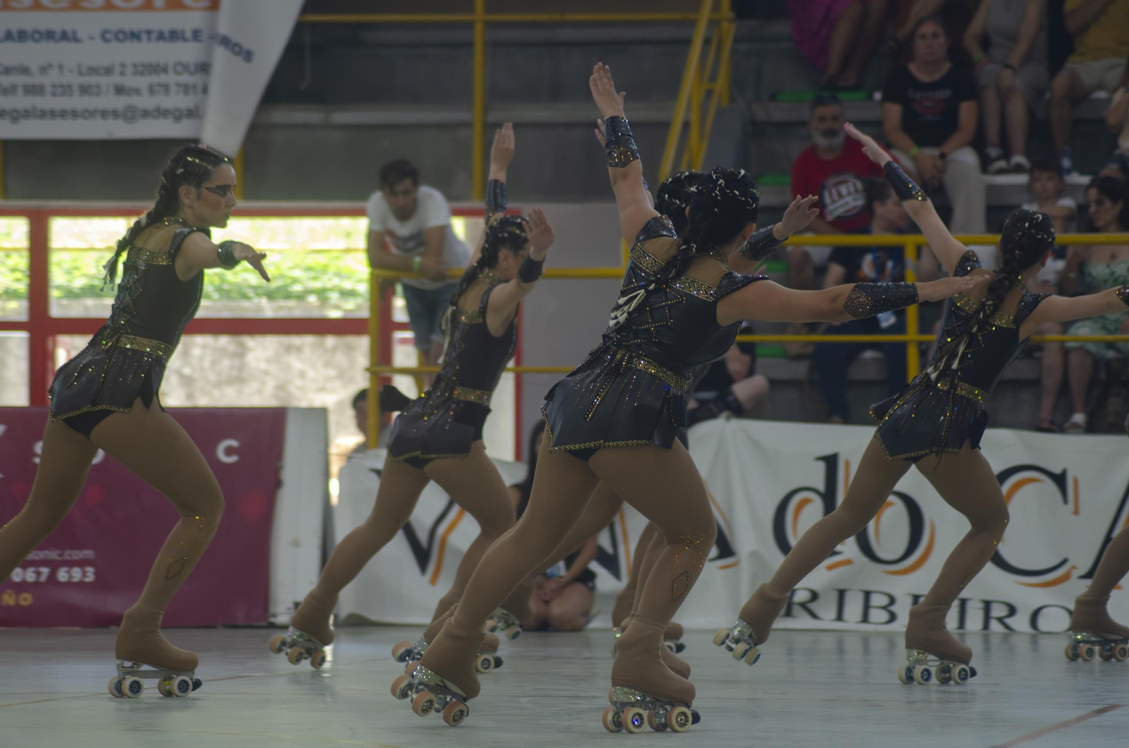 Galería | Así se vivió la Copa Gallega de Grupos Show de Patinaje