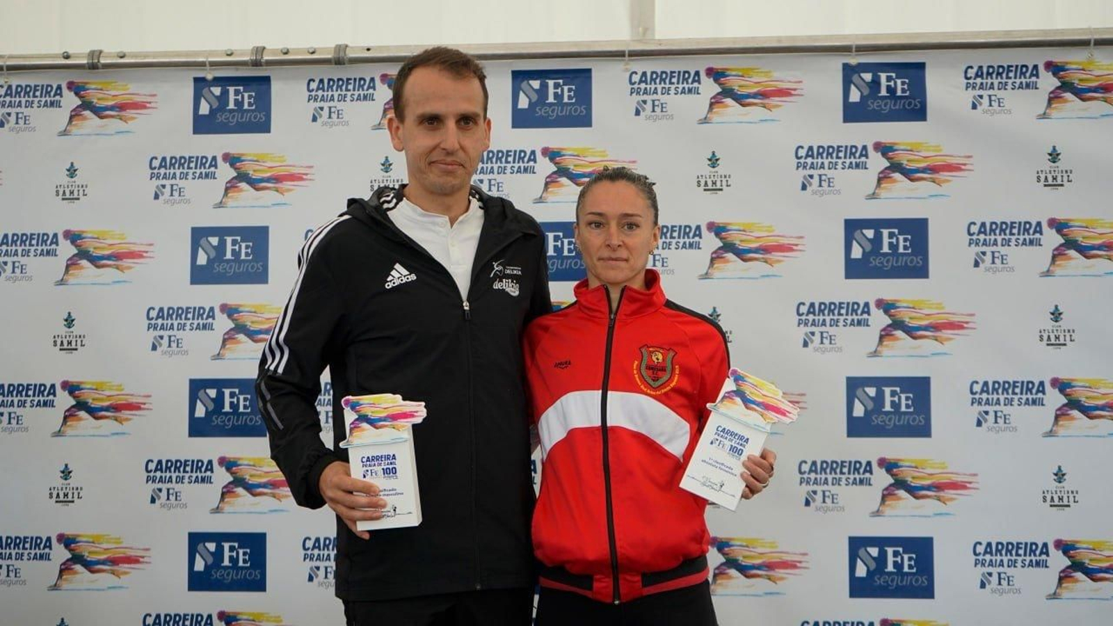 Sofía Freaza y Carlos Henrique Gutiérrez.