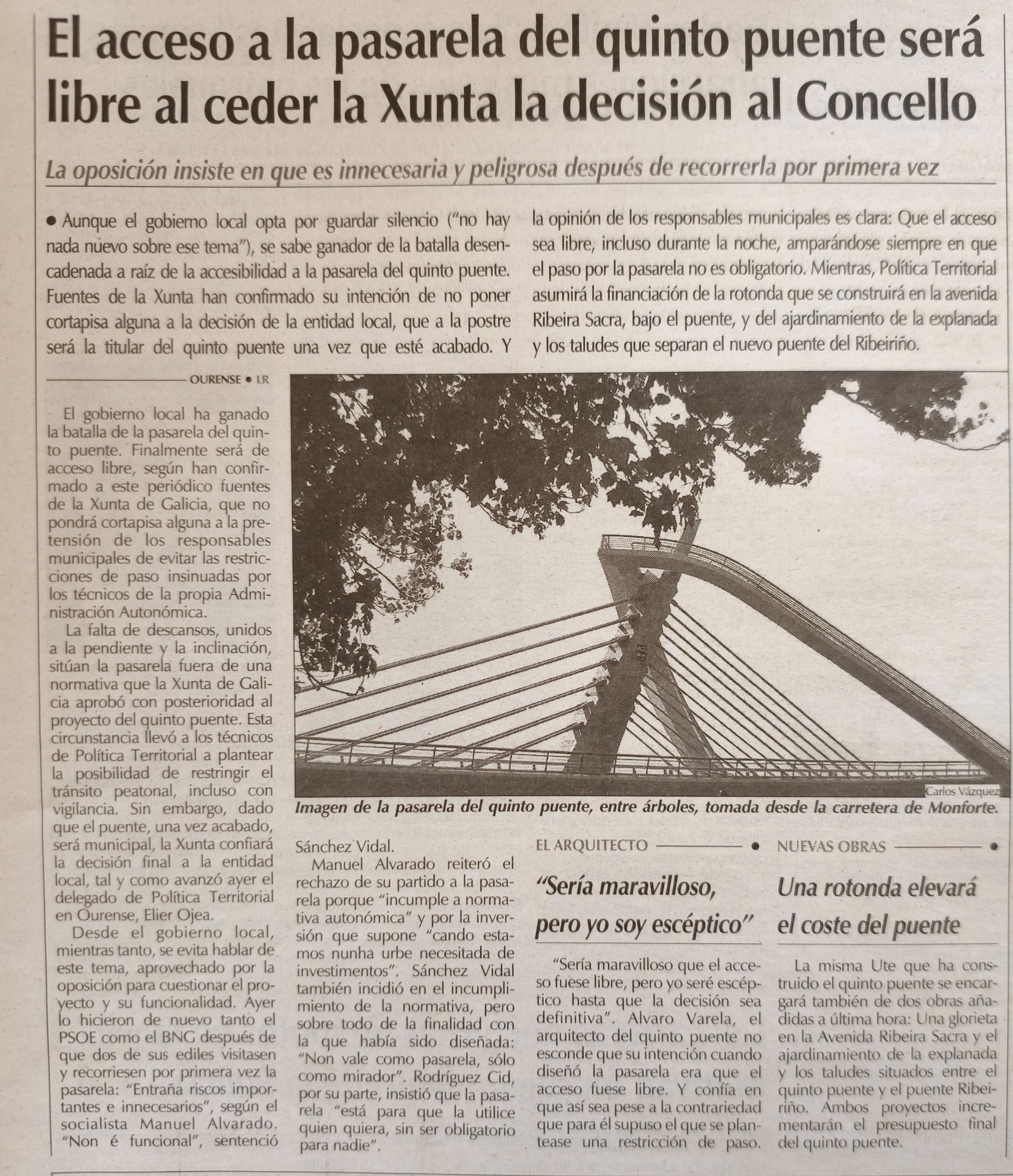 25 de julio de 2001.