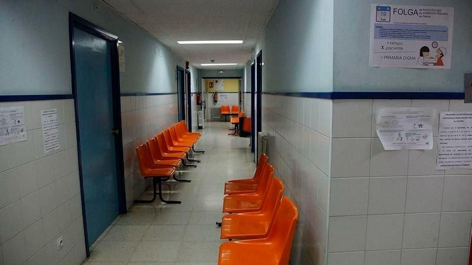 Interior del centro de salud Nóvoa Santos