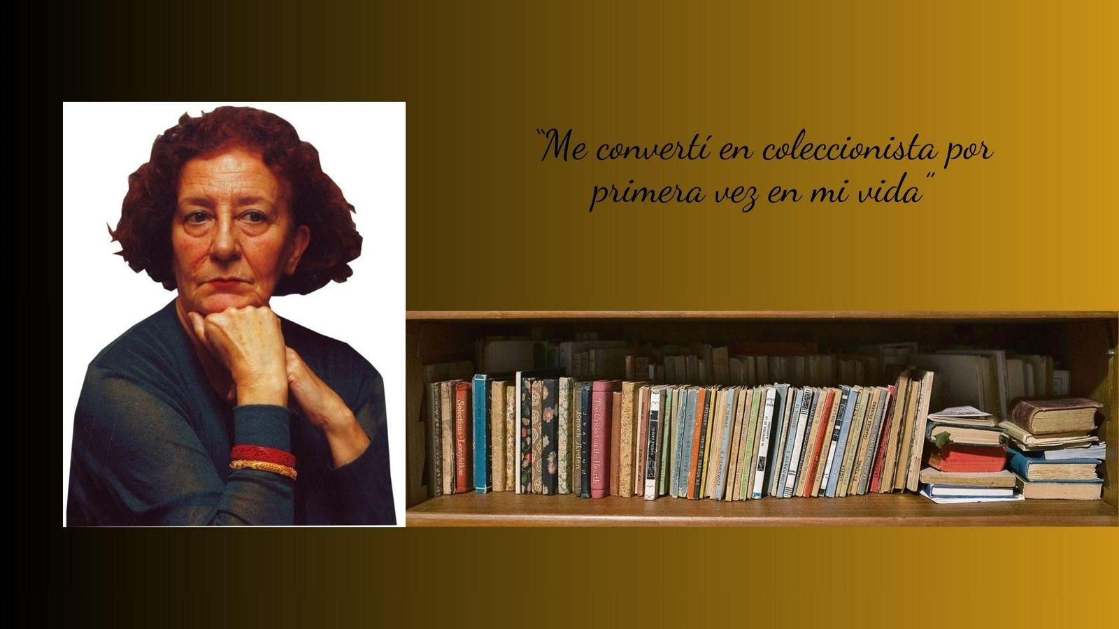 Parte de la colección en la estantería de una librería obra de los Rodríguez y heredada de mi padre.