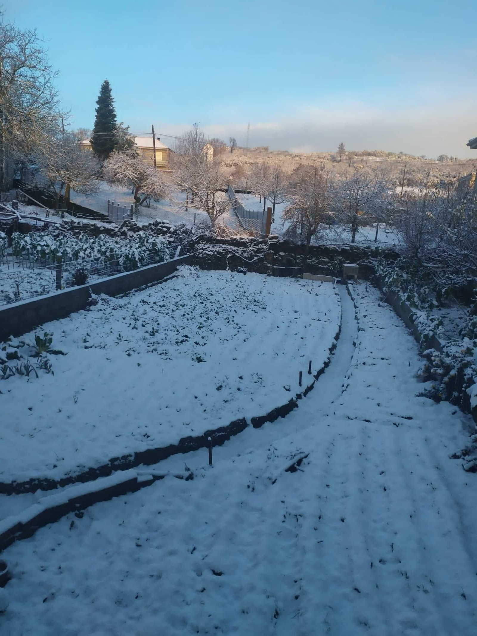 Otro paisaje helado en Lucenza