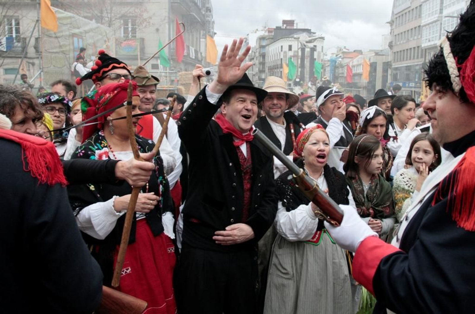 Celebración de la Reconquista, con Abel Caballero.