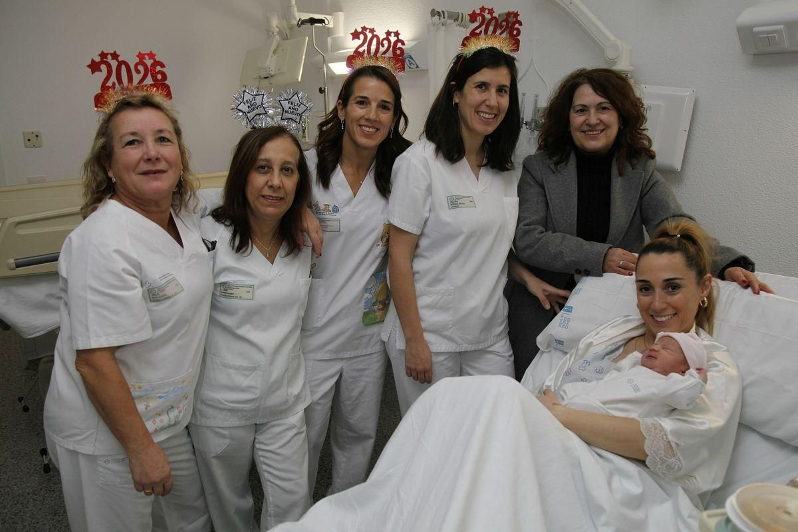 Coral fue la primera bebé nacida en la provincia en 2026.