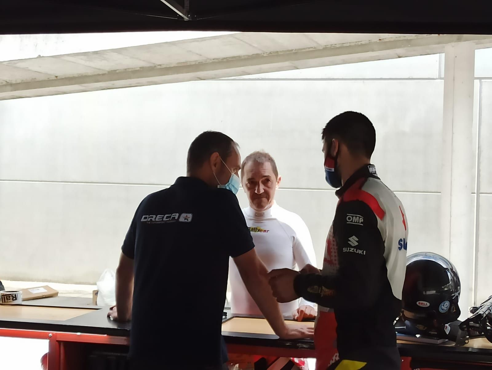 La jornada de verificaciones de este martes en Expourense da las últimas pinceladas para el Rally 2021 (David Villarino y Diego Sotelo)
