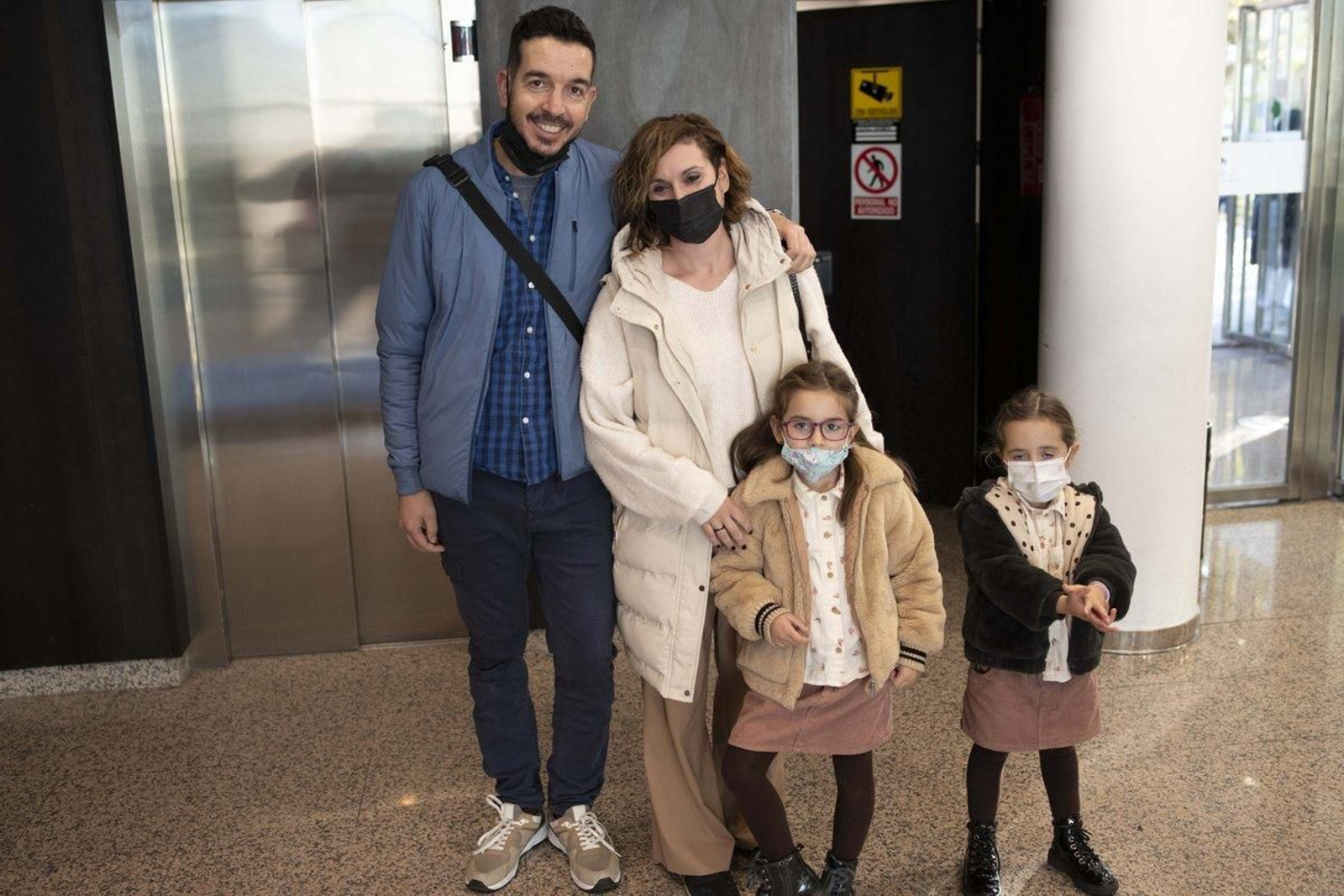 Rubén, Ángela, Daniela y Valeria.