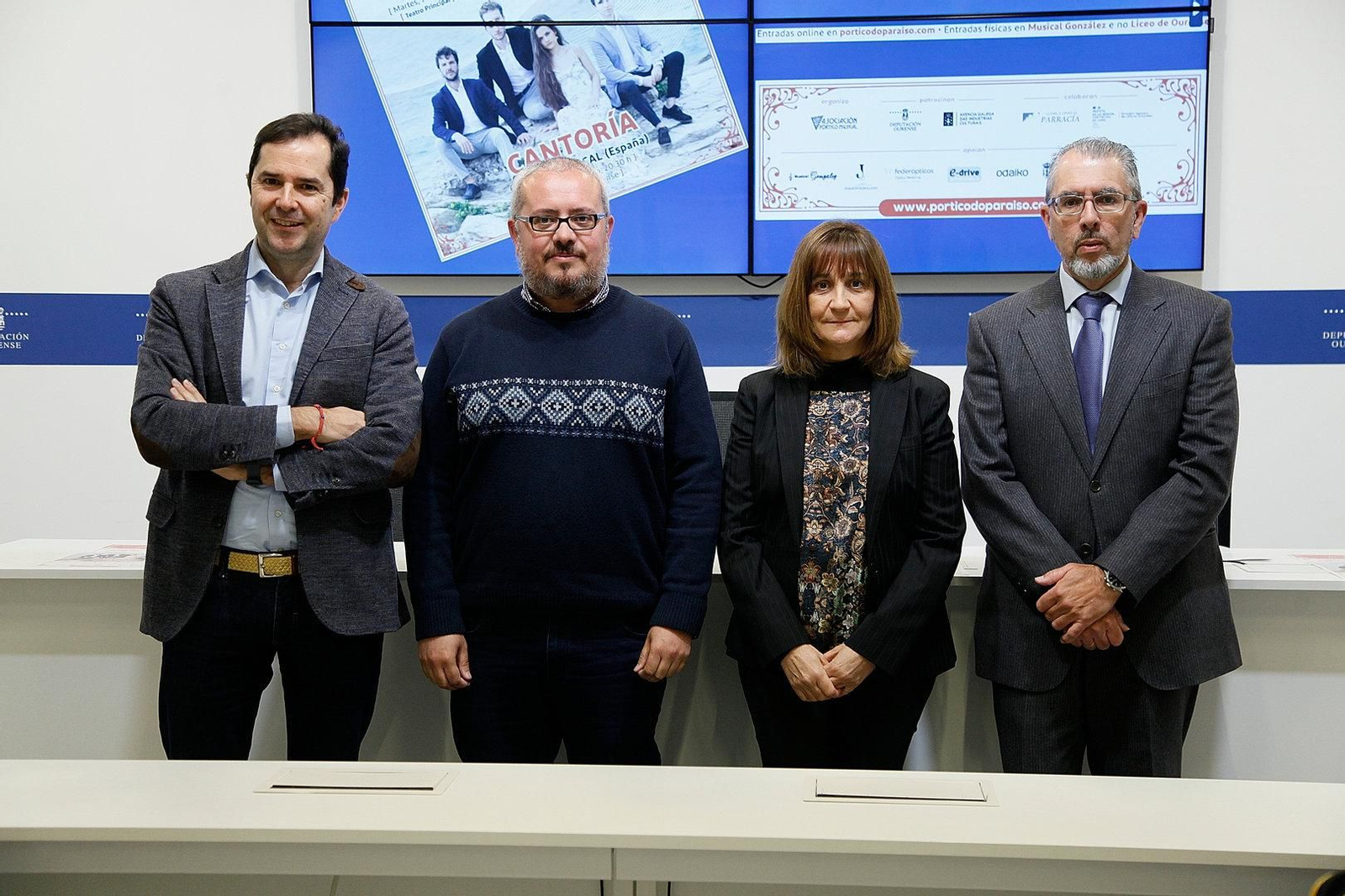 Presentación del XVII Festival Pórtico do Paraíso